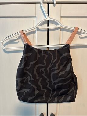 Patagonia Women's Nanogrip Nireta Top, size M, zebra pattern